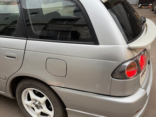 2001 Toyota Caldina II Рестайлинг, серый, 470000 рублей, вид 2