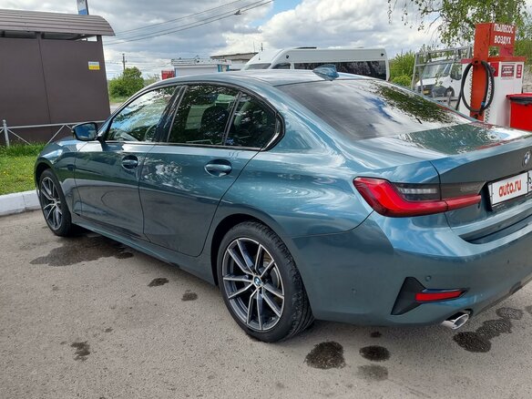 2020 BMW 3 серии 318d VII (G2x), синий, 4099000 рублей - вид 6