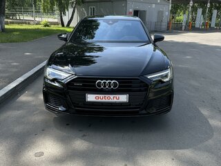 2018 Audi A6 55 TFSI V (C8), чёрный, 3900000 рублей, вид 2