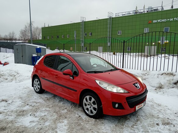 2010 Peugeot 207 I Рестайлинг, красный, 499999 рублей - вид 2