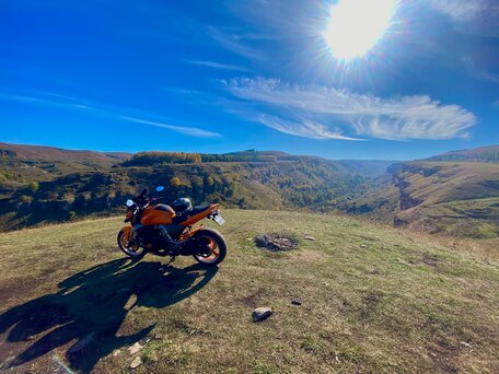 2005 Kawasaki Z 1000, оранжевый, 550000 рублей, вид 5