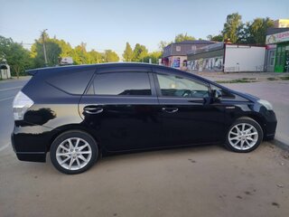 2013 Toyota Prius Alpha I (ZVW40/41), чёрный, 1350000 рублей, вид 4