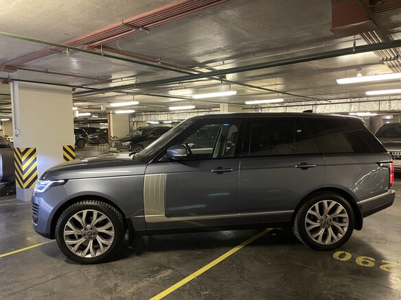2018 Land Rover Range Rover IV Рестайлинг, синий, 6999999 рублей - вид 1