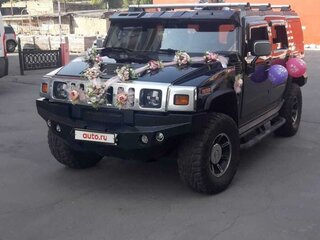 2002 Hummer H2 I, чёрный, 2850000 рублей, вид 4