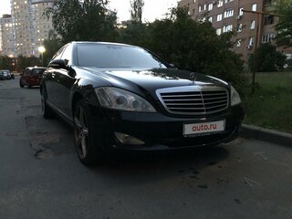2007 Mercedes-Benz S-Класс 500 Long V (W221), чёрный, 1550000 рублей, вид 1