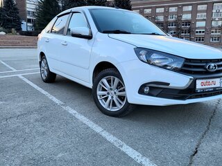 2019 Lada (ВАЗ) Granta I Рестайлинг, белый, 950000 рублей, вид 3