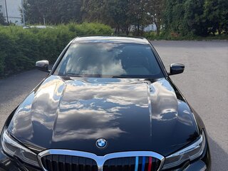 2021 BMW 3 серии 320i xDrive VII (G2x), чёрный, 3240000 рублей, вид 4