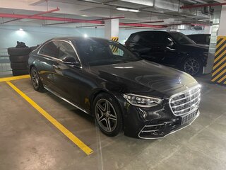 2021 Mercedes-Benz S-Класс 400 d 4MATIC VII (W223), чёрный, 11100000 рублей, вид 5
