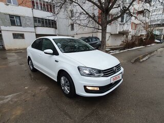 2019 Volkswagen Polo V Рестайлинг, белый, 1570000 рублей, вид 3