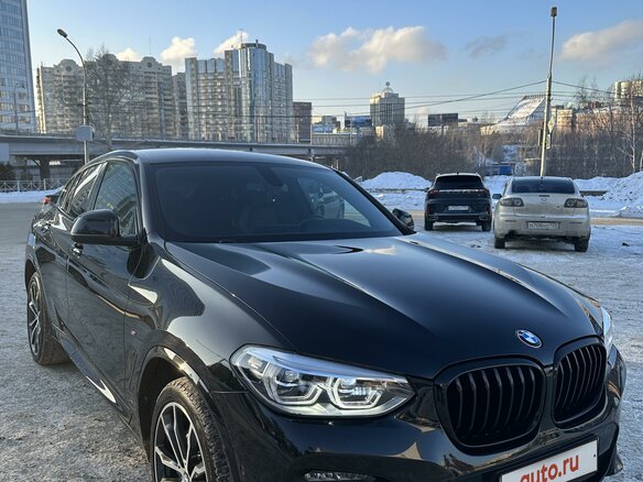 2020 BMW X4 30d II (G02), чёрный, 6999999 рублей - вид 2