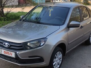 2020 Lada (ВАЗ) Granta I Рестайлинг, бежевый, 700000 рублей, вид 2