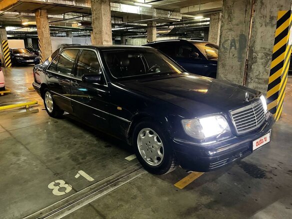 1998 Mercedes-Benz S-Класс 500 Long III (W140) Рестайлинг, синий