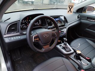 2016 Hyundai Elantra VI (AD), серый, 1100000 рублей, вид 5