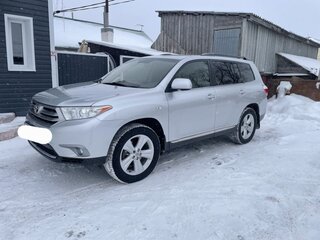 2012 Toyota Highlander II (XU40) Рестайлинг, серебристый, 1800000 рублей, вид 1