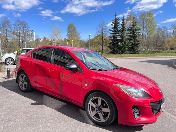 2013 Mazda 3 II (BL) Рестайлинг, красный, 698000 рублей - вид 1