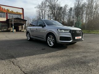 2017 Audi Q7 II (4M), серебристый, 5500000 рублей, вид 2