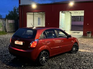 2011 Kia Rio II Рестайлинг, красный, 710000 рублей, вид 5