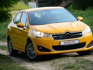 2013 Citroen C4 II, жёлтый, 886000 рублей, вид 2