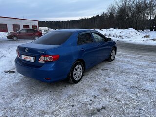 2010 Toyota Corolla X (E140, E150) Рестайлинг, синий, 1250000 рублей, вид 4