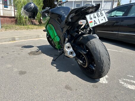 2014 Kawasaki Z 1000SX, зелёный, 750000 рублей, вид 4