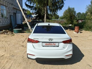 2017 Hyundai Solaris II, белый, 1340000 рублей, вид 1