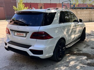 2013 Mercedes-Benz M-Класс AMG 63 AMG III (W166), белый, 2400000 рублей, вид 3
