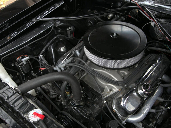 1972 Plymouth Road Runner II, чёрный - вид 6