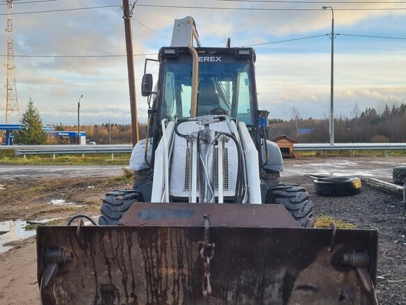2004 Terex Экскаваторы-погрузчики, серый, 2400000 рублей - вид 9