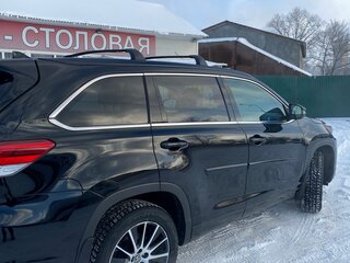2018 Toyota Highlander III (XU50) Рестайлинг, чёрный, 3999999 рублей, вид 4