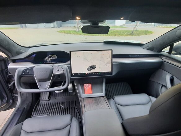 2021 Tesla Model S Long Range I Рестайлинг 2, серый, 4750000 рублей - вид 6