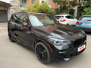 2021 BMW X5 40i IV (G05/G18), синий, 6500000 рублей, вид 3