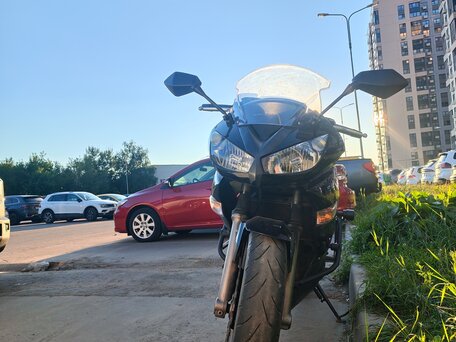 2009 Kawasaki ER-6F (Ninja 650R), чёрный, 430000 рублей, вид 3