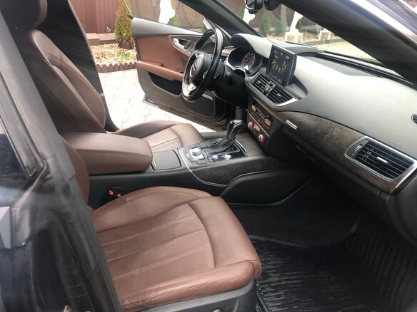 2016 Audi A7 I (4G) Рестайлинг, синий, 3150000 рублей - вид 13