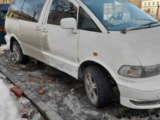 1991 Toyota Previa I (XR10, XR20), белый, 400000 рублей, вид 4