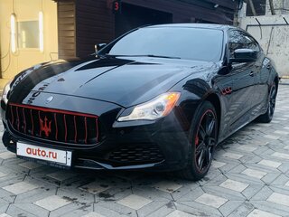 2013 Maserati Quattroporte S Q4 VI, чёрный, 3000000 рублей, вид 5