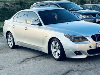 2006 BMW 5 серии 525i V (E60/E61), серебристый, 950000 рублей, вид 2