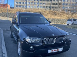 2009 BMW X3 25i I (E83) Рестайлинг, чёрный, 1500000 рублей, вид 2