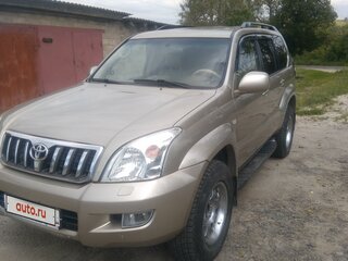 2005 Toyota Land Cruiser Prado 5-speed 120 Series, золотистый, 1700000 рублей, вид 1