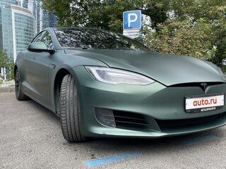 2016 Tesla Model S 75 I Рестайлинг, зелёный, 2350000 рублей, вид 2