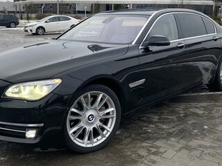 2012 BMW 7 серии Long 750Li xDrive V (F01/F02/F04), чёрный, 2300000 рублей, вид 1