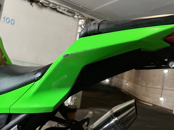 2012 Kawasaki Ninja 300, зелёный, 360000 рублей - вид 5