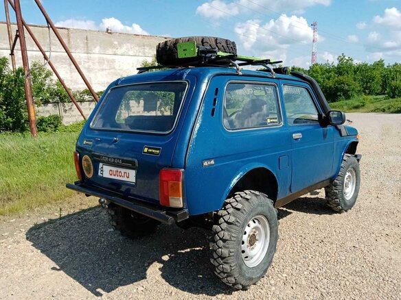 2011 Lada (ВАЗ) 2121 (4x4) I Рестайлинг, синий, 520000 рублей - вид 6