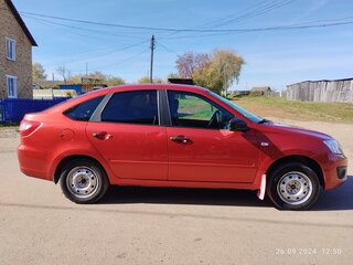 2017 Lada (ВАЗ) Granta I, красный, 630000 рублей, вид 2