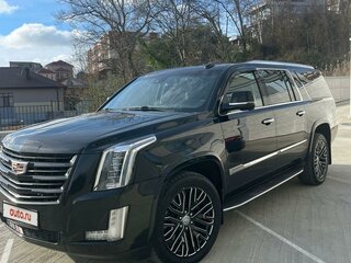 2016 Cadillac Escalade ESV IV, чёрный, 4800000 рублей, вид 1