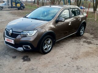 2019 Renault Logan Stepway II Рестайлинг, коричневый, 780000 рублей, вид 1