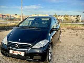 2007 Mercedes-Benz A-Класс 150 II (W169), чёрный, 590000 рублей, вид 1