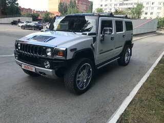 2008 Hummer H2 I Рестайлинг, белый, 4450000 рублей, вид 2