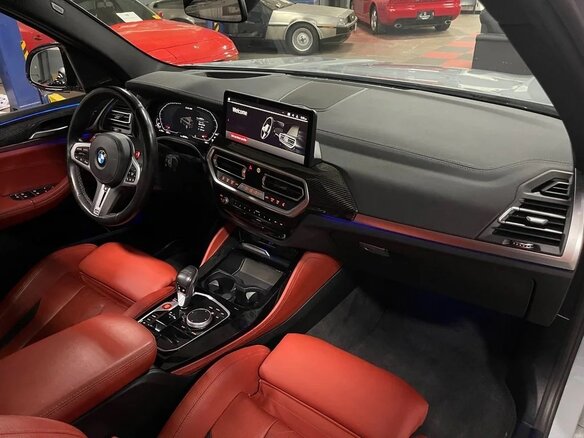 2022 BMW X3 M Competition I (F97) Рестайлинг, серебристый, 13796921 рублей - вид 5