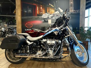 2018 Harley-Davidson Fat Boy, синий, 2400000 рублей, вид 1
