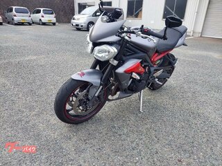 2014 Triumph Street Triple, серый, 610000 рублей, вид 4